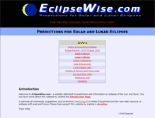 Tablet Screenshot of eclipsewise.com
